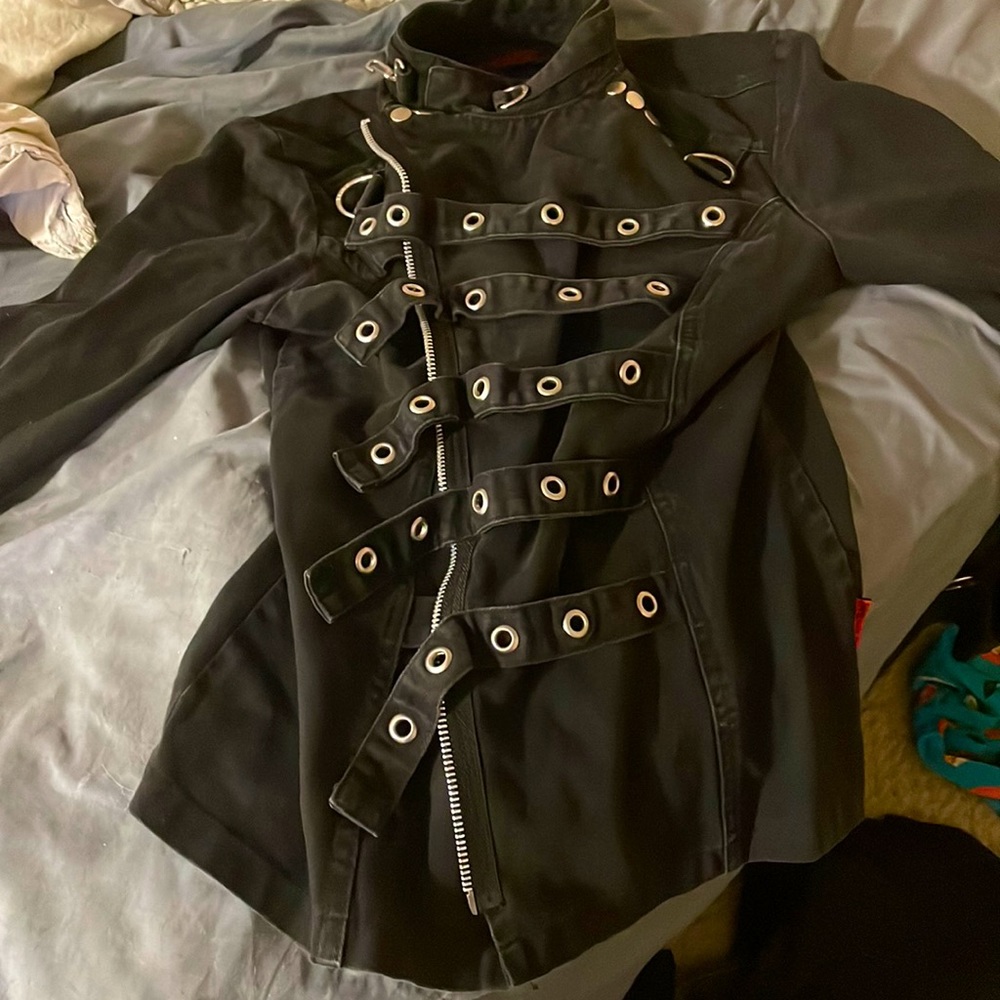 Tripp NYC straight jacket coat.